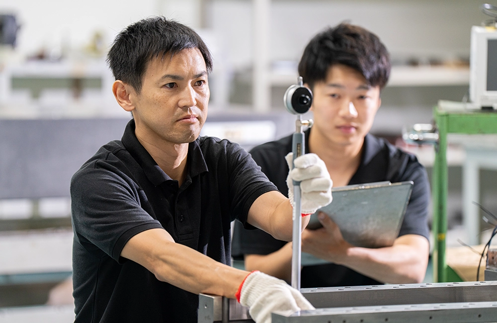 高品質を維持できる教育体制