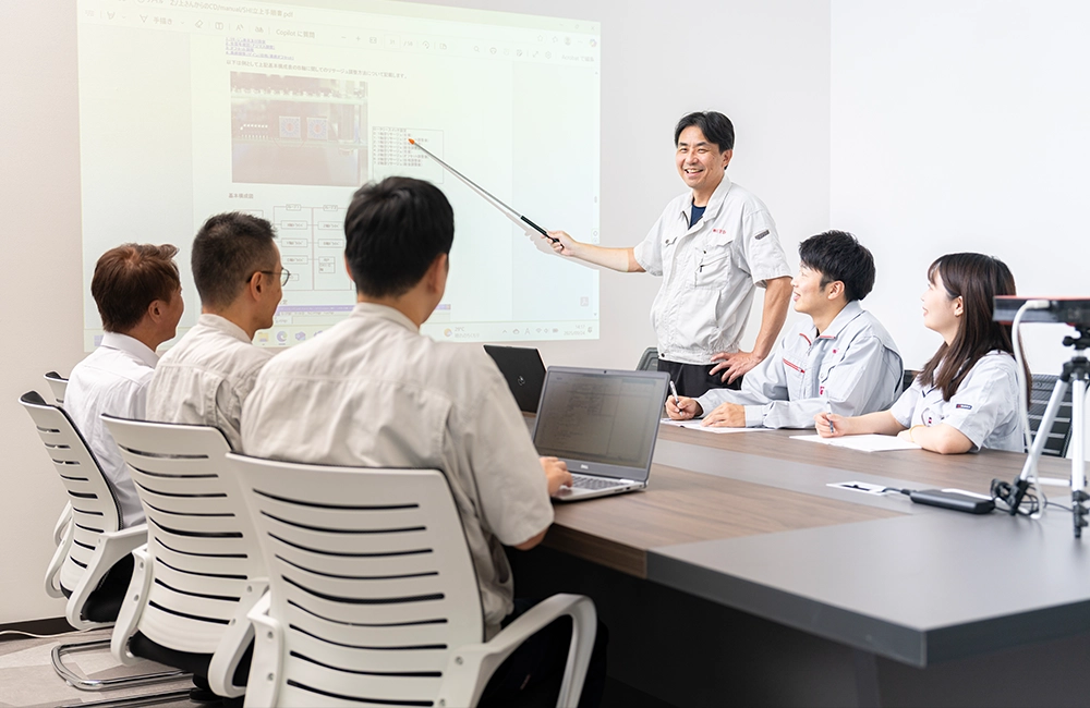 成長を支える教育研修制度